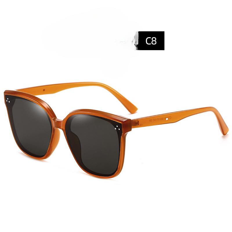 Nowe okulary przeciwsłoneczne HD z nylonowymi soczewkami Damskie okulary przeciwsłoneczne TR90 Frame Modne okulary