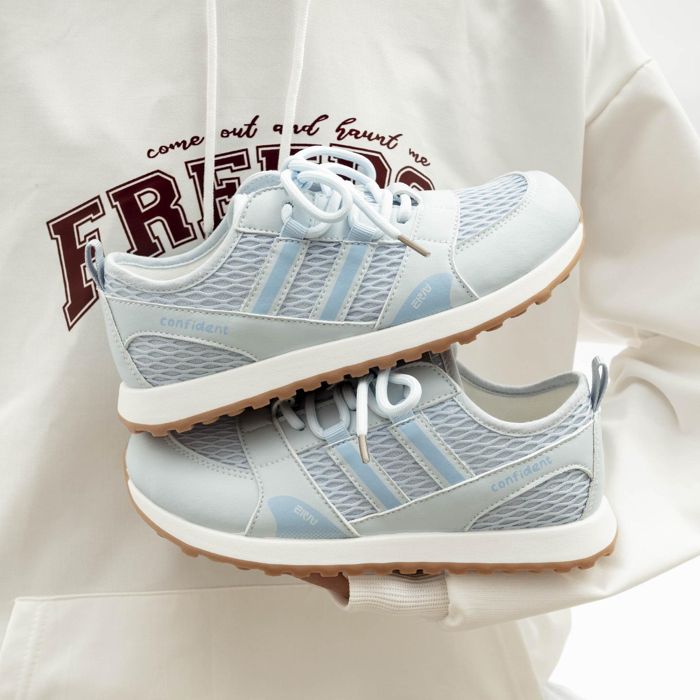 Belle breathable mesh sneakers new spring casual platform Forrest Gump shoes 35