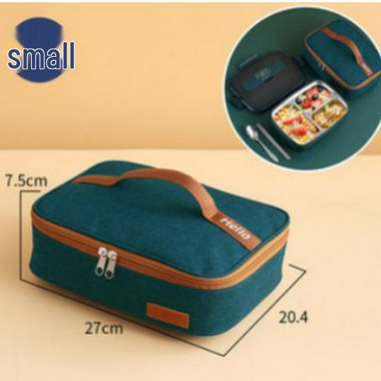 Aluminum Foil Insulated Lunch Bag - Waterproof, Portable Meal Tote for Work or School
