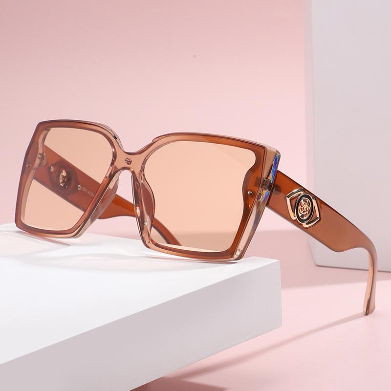 JYL TS Women's Oversized Square - Sun-Protective Trendy Sunglasses 61010