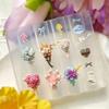Silicone Nail Art Mold Flower Bouquet Vase Design 3D Diy Nail Decorations Manicure Mold Nail Accessories