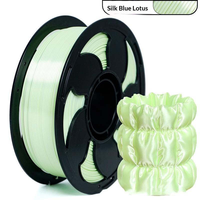 1 kg Hedvábné Duhové Pla Filament 1,75 mm Lesklý Vícebarevný Filament pro 3D Tiskárnu Rychlá Změna Barvy +/-0,03 mm 1 kg Cívka