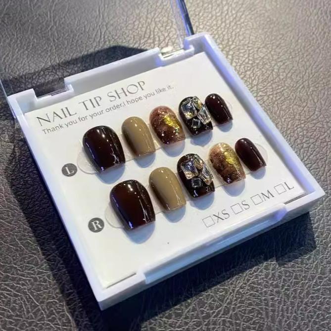 Nail Wear Handmade Fashion Casual Simple Exquisite Classic Nail Patch Style