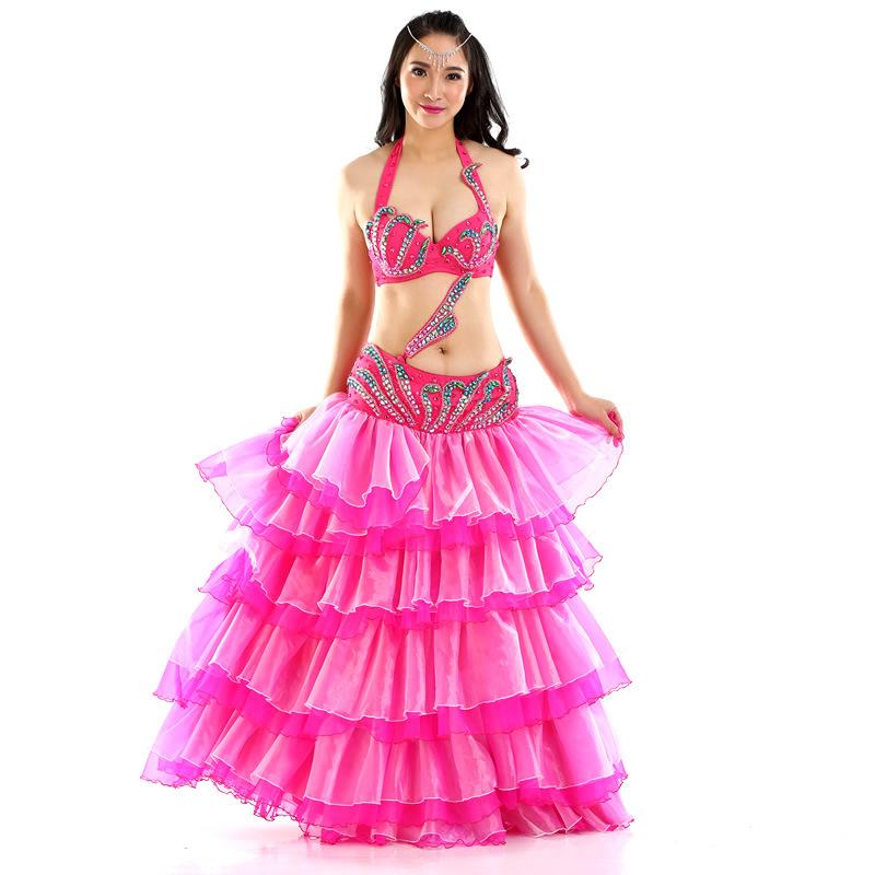 Belly Dance Set Belly Dance Performance Costume Belly Dance Performance Set Long Skirt Swing Dance Skirt Set Oriental Dance