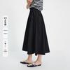 Navigare Women's Pleated A-Line Mid-Length Skirt