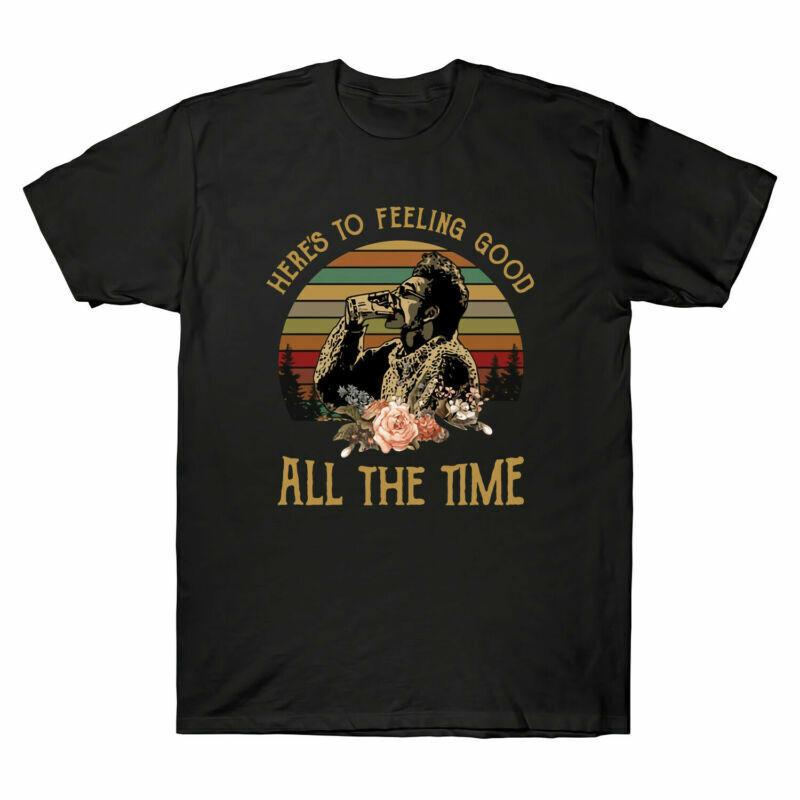 Unisexs HereS All To TShirt Tee Time Vintage The Feeling Good Kramer S