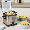Deep-fat Fryer Princess 01.182612.01.001MINIFREIDORA Steel 1000 W 1,5 L