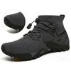 Hiking Boots Mens Outdoor Athletic Sports Trail Running Shoes High-Top Barefoot Upstream Water ShoesTrekking Climbing Sneakers