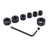 Drill Chuck 7Pcs Depth Stop Collar Ring Hex Wrench