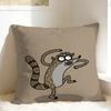 RRegular Show Pillow Case  Comfy Pillow Cover Fashion Pillowcases For Living Room Sofa