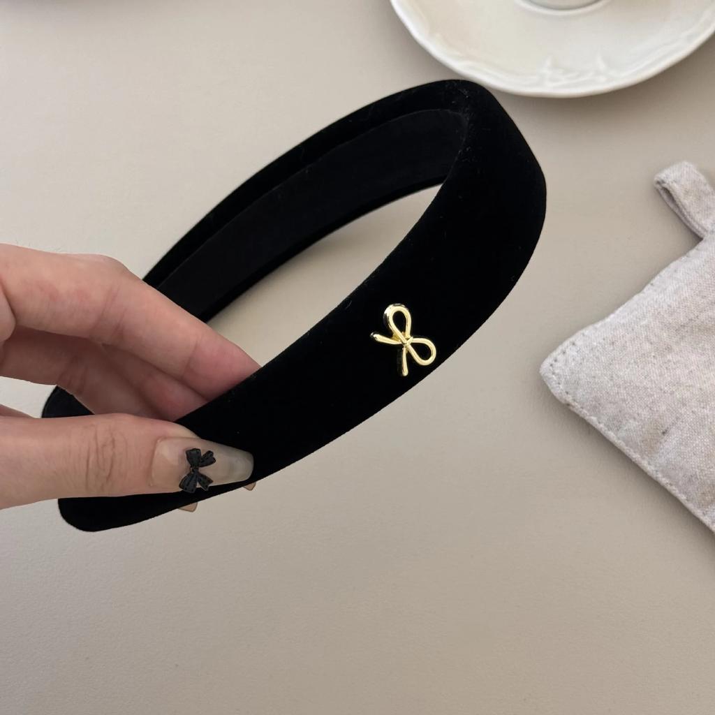 Hair accessories for women girl headbands korean band vintage bow popular leading fashion hoop washing adults kpop new in