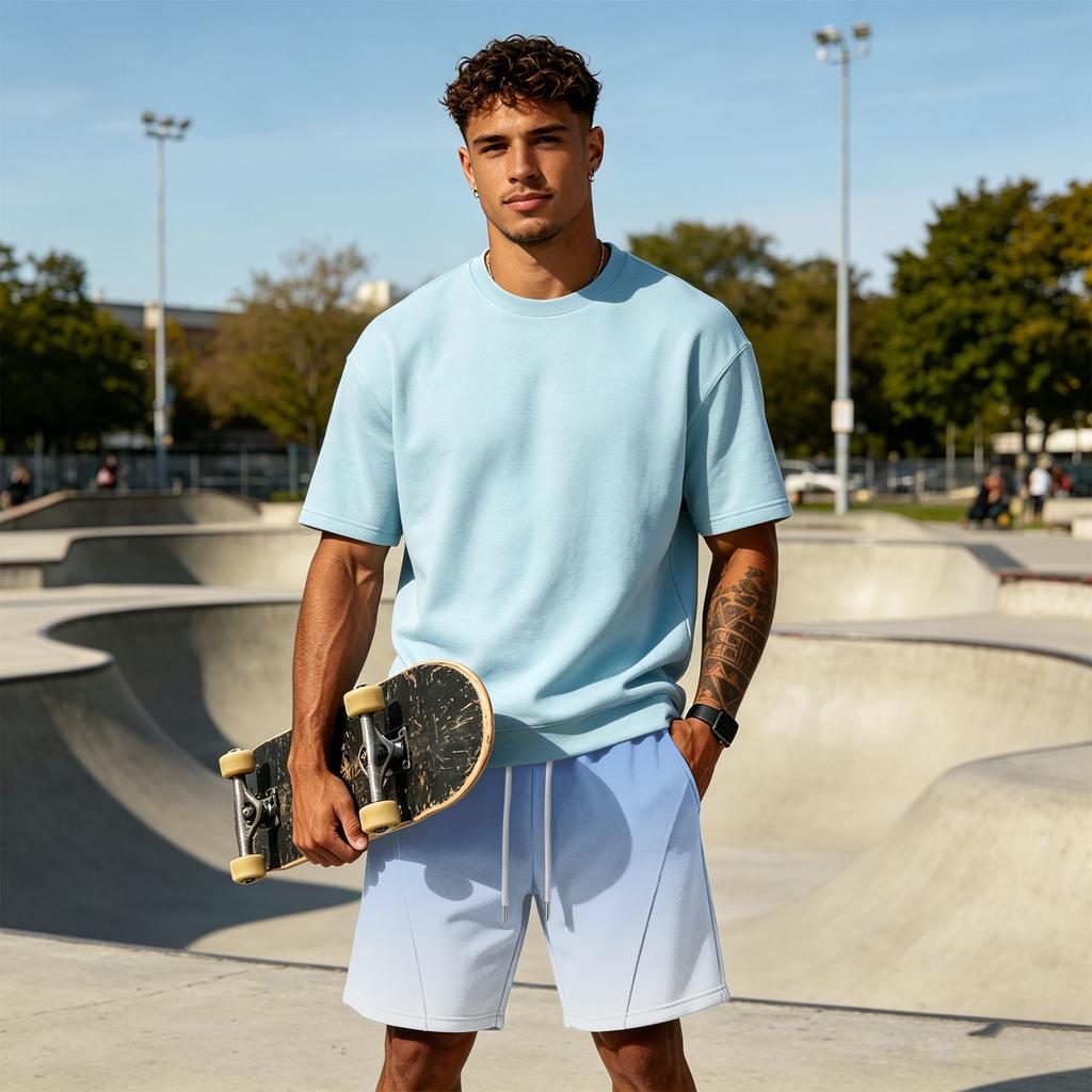 Men's Loose Shorts with Pockets, Quick-Dry Lightweight for Gym Training Beach