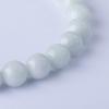 16cm Itoigawa Natural Jadeite Pale Japanese National Jomon Power Stone Jadeite Workshop Special Paulownia Wood Quality Guarantee ABR0876 (8mm beads,