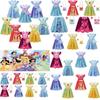Disney Princess Dress Belle Ariel Elsa Cosplay Bag Halloween Party Costume