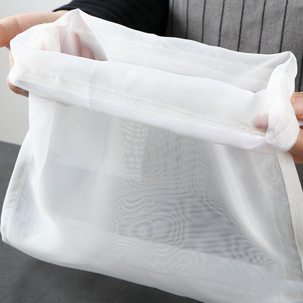 Nylon 200mesh Almond Nut Soy Milk Cheesecloth Food Grade Strainer Bag Filter Colander
