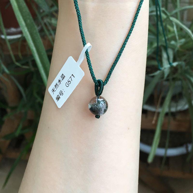 

Натуральные кристаллы хлорита Рог изобилия Многослойные хрустальные переливные бусины