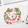Cute Cartoon Mikko Illustration Mousepad Small LockEdge Mouse Pad For Gamers Computer Desk Pad Rectangular Anti-slip Rubber