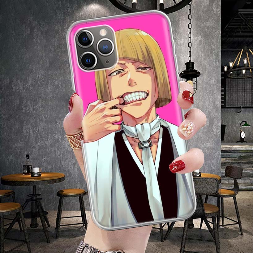 Bleach Shinji Hirako Soft Phone Case For IPhone 11 17 Air 16E 16 Pro Max 15 + 14 Plus 13 Mini 12 Apple 7 SE 8 Fundas Coque 11 17