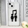 Personalized Creative Pattern Phone Case for IPhone 16 Pro Max 15 14 13 12 11 Mini X XR XSMAX SE2 7 8Plus Transparent Soft Cover