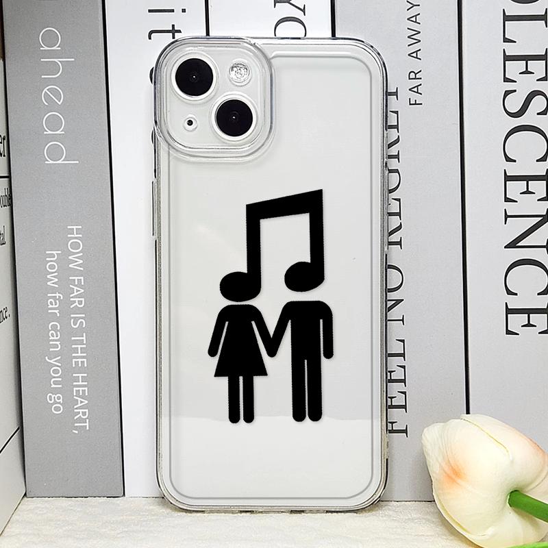 Personalized Creative Pattern Phone Case for IPhone 16 Pro Max 15 14 13 12 11 Mini X XR XSMAX SE2 7 8Plus Transparent Soft Cover