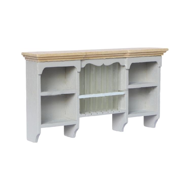 Wooden Doll House Kitchen Wall Mount Cabinet Model Figurine Storage Solution For Kids Craft Model Project Scene Display