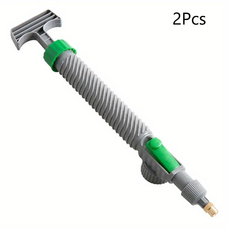 2Pcs High Pressure Air Pump Manual Sprayer Adjustable Drink Bottle Spray Manual Pull Rod Type Beverage Bottle Spray Gun