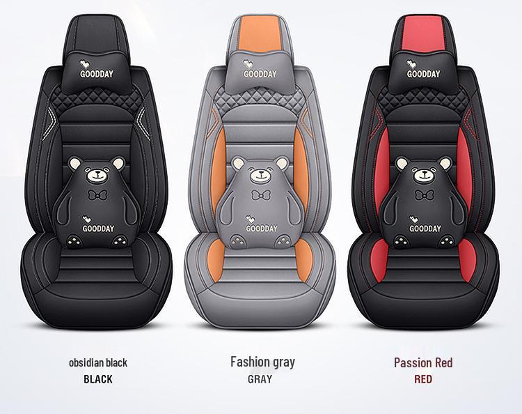 Sonata Mingtu Premium Full Leather Universal Car Seat Cushion