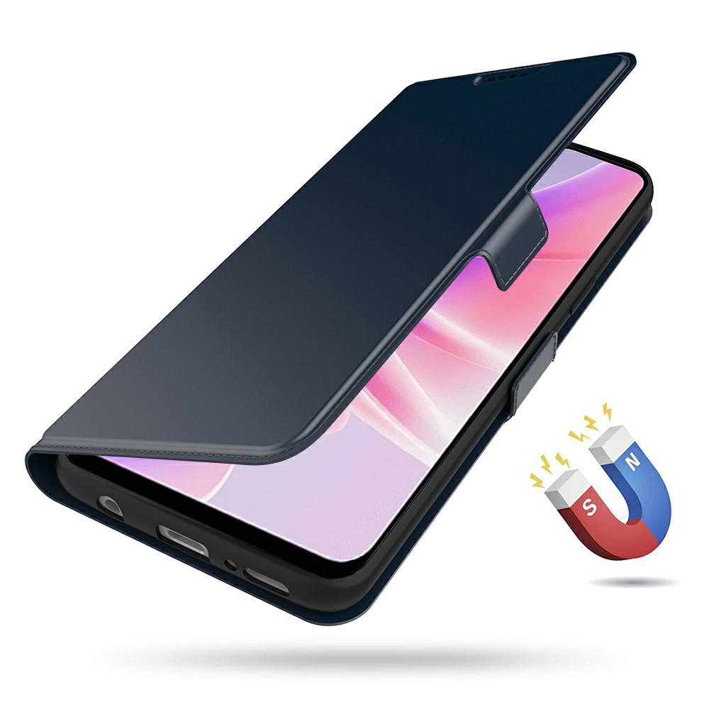 For Oppo Reno14 F 5G Case Shockproof TPU Inner Shell Leather Phone Cover Card Slot