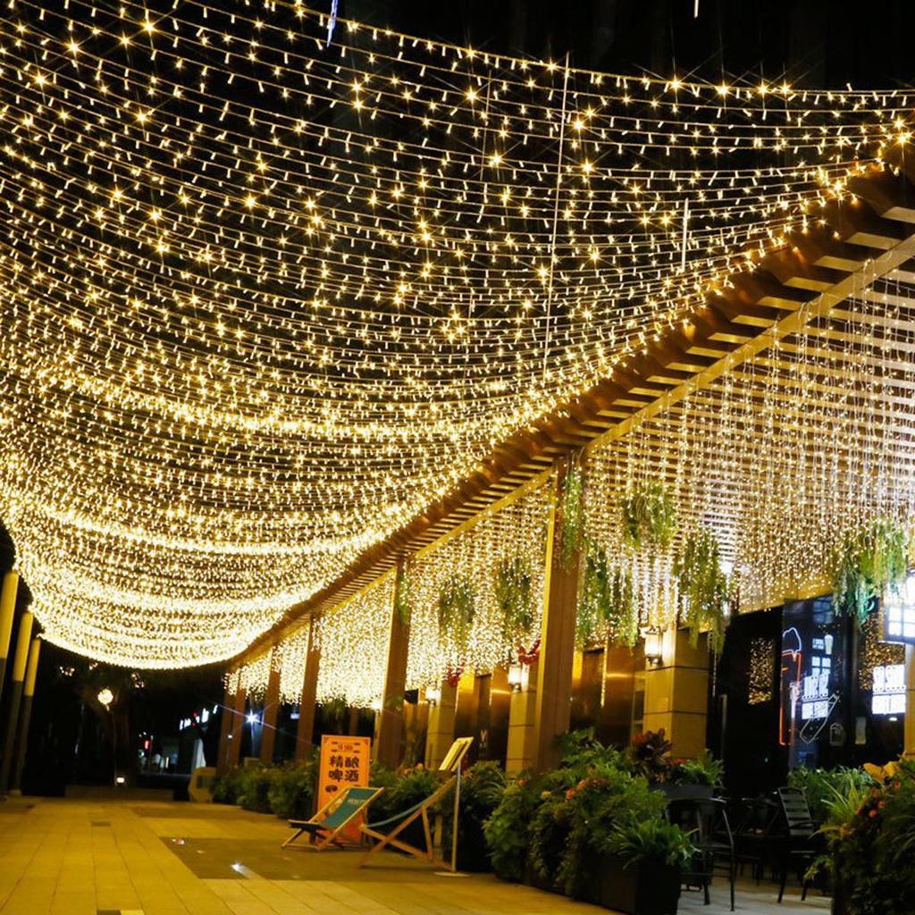 10m-100m LED String Lights Remote Control Fairy Lights Garland Outdoor For New Year Party Garden Terrace Wedding Christmas Decoration
