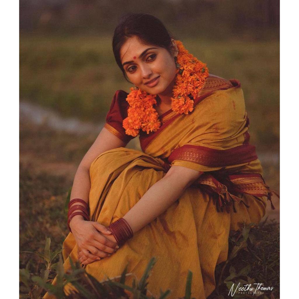 New Launch – Graceful Soft Lichi Silk Saree with Rich Jacquard Weaving & Elegant Pallu Finish