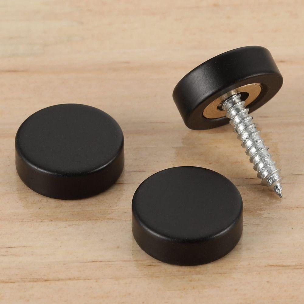 20Pcs Stainless Steel Screw Covers Caps Mirror Decorative Screws Caps Sign Shop Facilities