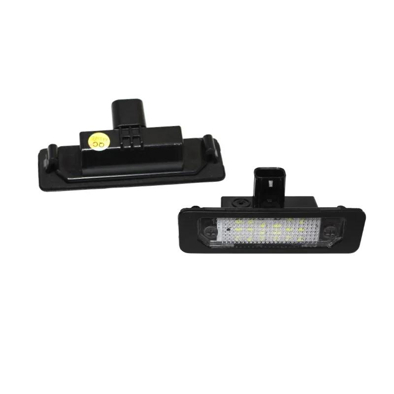 LLKF5 2x Canbus LED Bulb No Error License Number Plate Light For Ford Mustang 2010 2011 2012 2013 2014 For Focus Fusion Flex Taurus