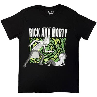 Rick And Morty Unisex suaugusiųjų Vortex marškinėliai