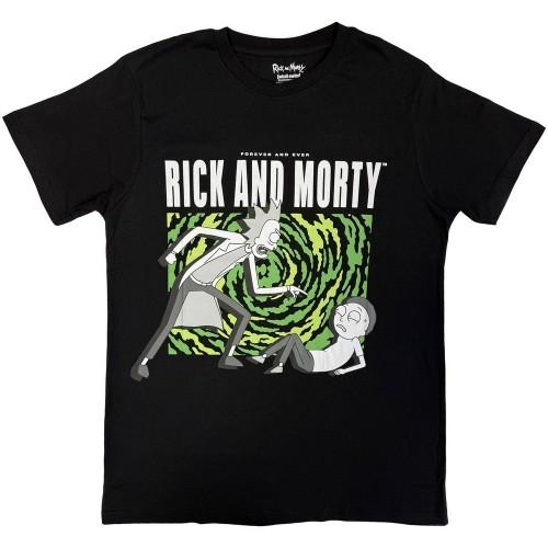 Rick And Morty Unisex Adult Vortex T-Shirt