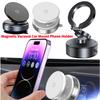 Double-Sided Suction Cup Phone Stand Magnetic Suction Phone Mount Car Magnetic Vacuum Adsorption Phone Bracket for Gym