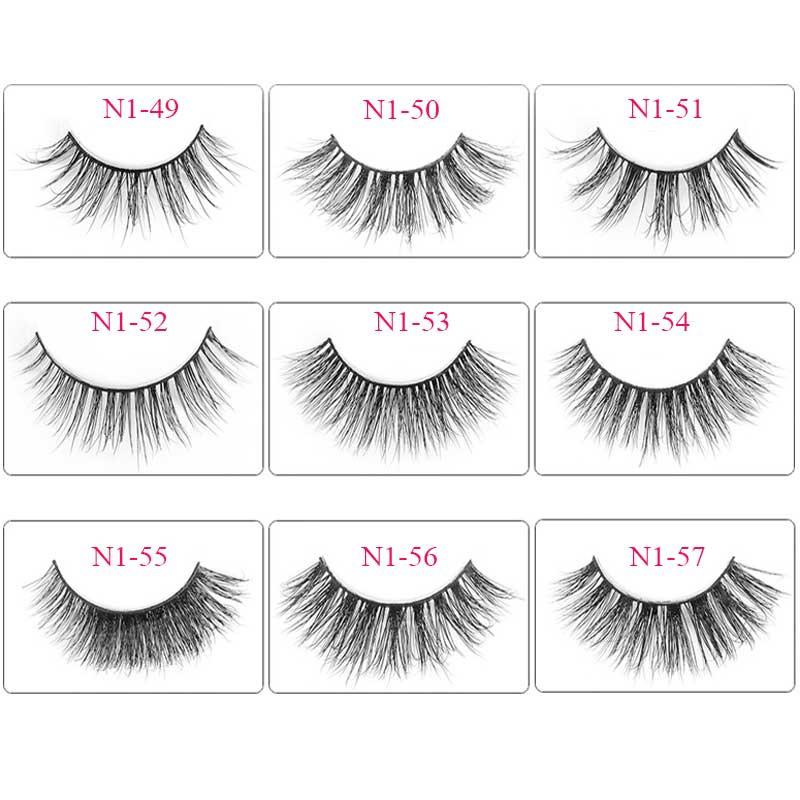 Buy Eyelashes 3D Mink Eyelashes Crossing Mink Lashes Hand Made Full