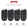 Jeep Key Case for Grand Cherokee, Renegade, Compass, Commander, and Cherokee