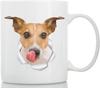 3D Pet Puppy Ceramic Coffee Mark Cup Dog Tea Cup 2024 New Gift Foreign Trade Pets