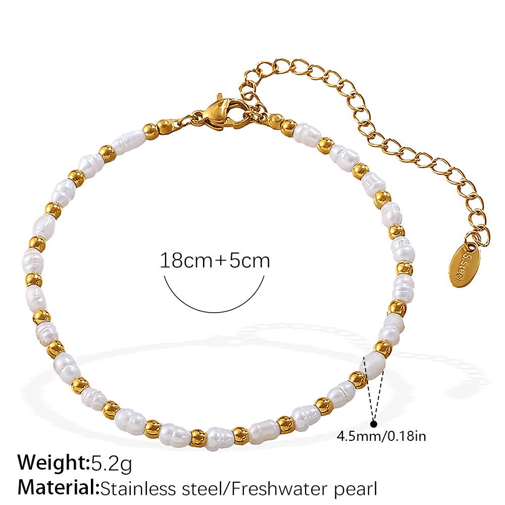 

Light Luxury Starfish & Turtle Freshwater Pearl Bracelet in European & American Ocean Style