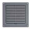 Grille d'aération - steinberg14 - 150x150 mm - plastique abs - anti-insectes - montage facile