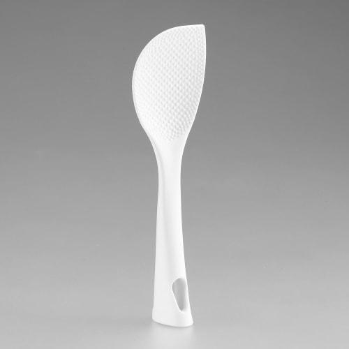 Kai Corporation KAI Hand-rolled Sushi and Bento Box Making Convenient Mini Rice Paddle, Stand-Type, Double Embossed, Dishwasher Safe, KAI KITCHEN, Whi