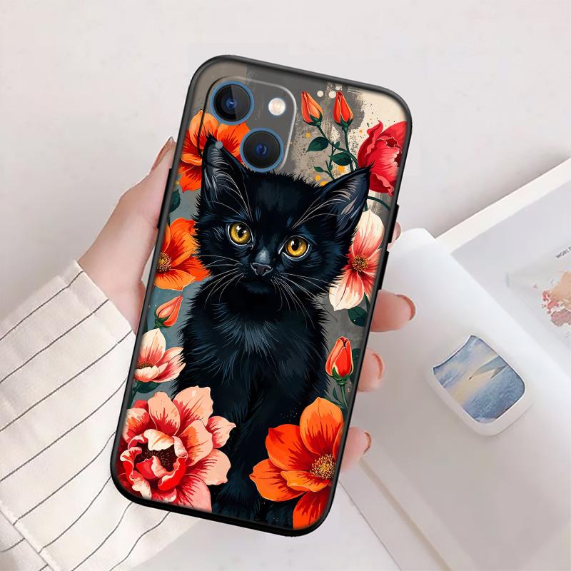 Cat Kitten Meow Shell Phone Case for Samsung Galaxy Note 10 20 S23 S24 S25 Ultra FE Plus Edge Lite A02S A35 A07 A17