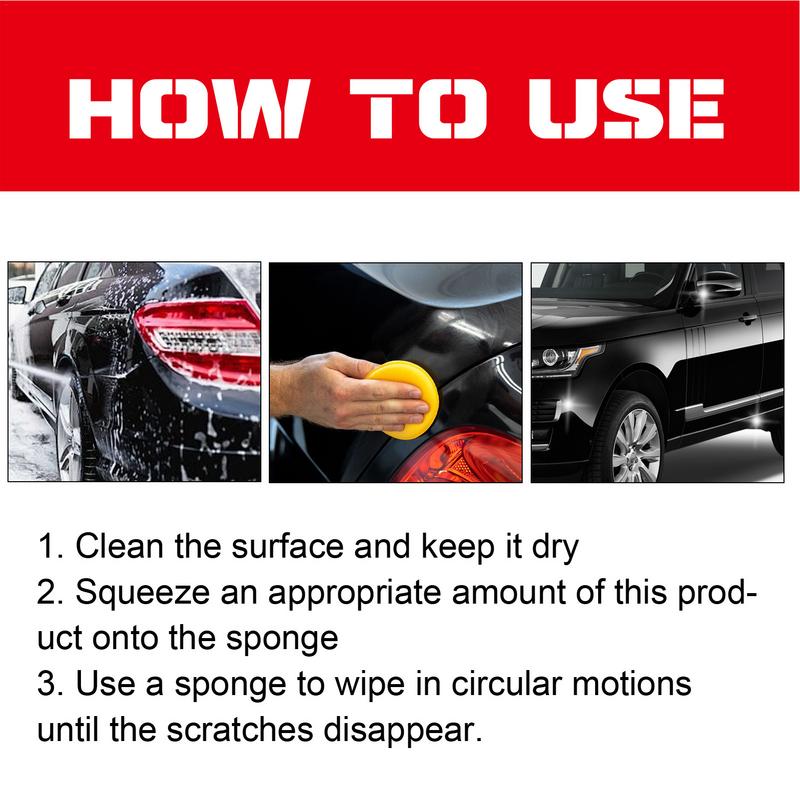 Scratch Repair Paste For Car 60g Polishing Repair Wax For Paint Scratches Automotive Maintenance Car Body Cleaning Paste For