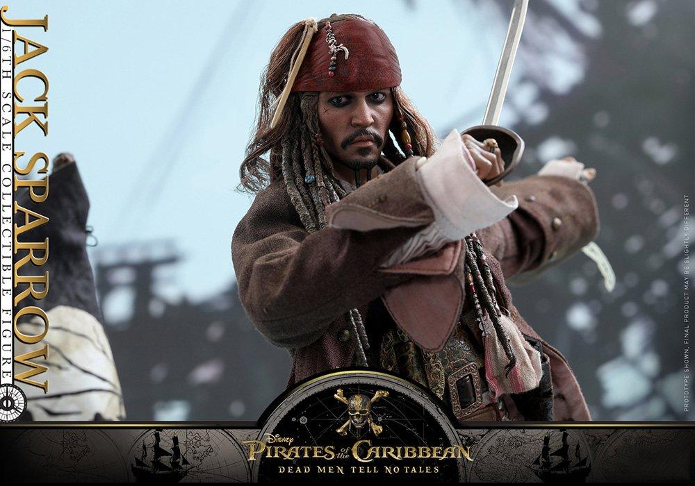 Masterpiece of the Dead Men Tell No Scale Figure Jack Sparrow [Movie DX] "Pirates Caribbean Tales" 1/6