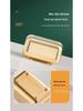 Minimalist European Retro Tissue Box and Baby Wipes Dispenser for Living Room Desktop Storage
