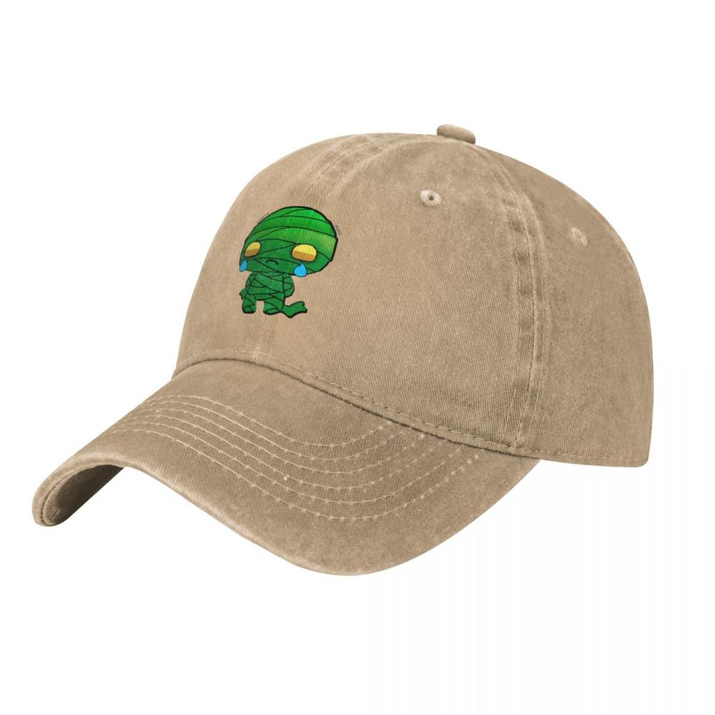 Amumu League Denim Baseball Cap Legends Game Hiking Fishing Trucker Hat Spring Breathable Unisex Unisex y2k Print Snapback Cap