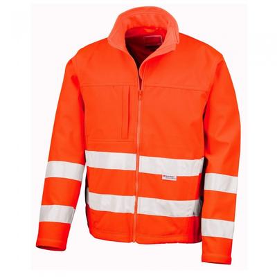 SAFE-GUARD von Result Herren Hi-Vis Softshelljacke