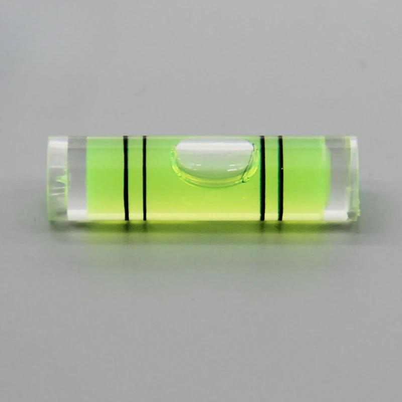 100 Stück 9,5 x 34 mm zylindrische Wasserwaage, Acryl-Wasserwaage für Rahmenfernseher oder an der Wand montierte Fernseher