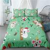 Cartoon Koala Bedding Set Boys Girls Twin Queen Size Duvet Cover Pillowcase Bed Kids Adult Fashion Home Textileextile