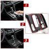 Carbon Fiber Garnish Center Control Panel Interior Part for Honda Civic 10th Generation - Cool Sticker, Trim, Interior Dress-up, Easy Installation